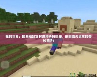 我的世界：網(wǎng)易版超富村莊種子碼揭秘，體驗(yàn)露天地牢的奇妙冒險(xiǎn)！