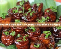 夢幻九轉金丹怎么得到？一文告訴你九轉金丹的獲取方法與秘籍！