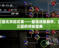真三國(guó)無(wú)雙招式表——最強(qiáng)技能解析，激戰(zhàn)三國(guó)的終極寶典