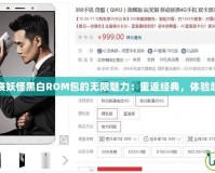 探索口袋妖怪黑白R(shí)OM包的無限魅力：重返經(jīng)典，體驗(yàn)超凡冒險(xiǎn)