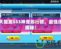 天天酷跑SSS神寵排行榜，最強(qiáng)搭檔揭秘！