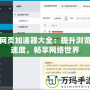 網(wǎng)頁(yè)加速器大全：提升瀏覽速度，暢享網(wǎng)絡(luò)世界