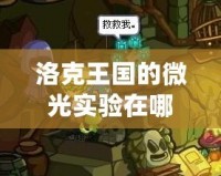洛克王國的微光實(shí)驗(yàn)在哪里？探秘神秘實(shí)驗(yàn)室背后的驚人發(fā)現(xiàn)