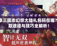 安卓三國志幻想大陸禮包碼在哪？獲取途徑與技巧全解析！