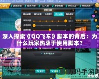 深入探索《QQ飛車》腳本的背后：為什么玩家熱衷于使用腳本？