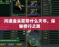 問道金頭陀帶什么天書，探秘修行之路
