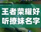 王者榮耀好聽撩妹名字，瞬間俘獲她的心！