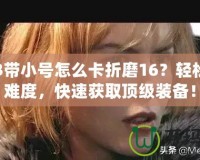 暗黑3帶小號怎么卡折磨16？輕松升高難度，快速獲取頂級裝備！