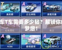 QQ飛車T車需要多少鉆？解鎖你的極速夢想！