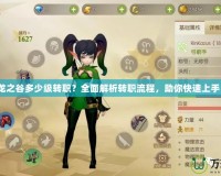 龍之谷多少級轉(zhuǎn)職？全面解析轉(zhuǎn)職流程，助你快速上手！