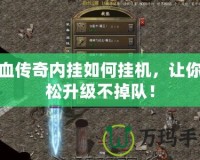 熱血傳奇內(nèi)掛如何掛機(jī)，讓你輕松升級不掉隊(duì)！