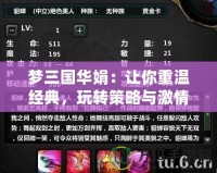 夢三國華娟：讓你重溫經(jīng)典，玩轉(zhuǎn)策略與激情的完美結(jié)合