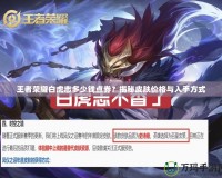 王者榮耀白虎志多少錢點(diǎn)券？揭秘皮膚價(jià)格與入手方式