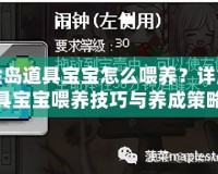 冒險島道具寶寶怎么喂養(yǎng)？詳解道具寶寶喂養(yǎng)技巧與養(yǎng)成策略