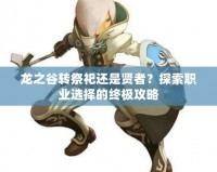 龍之谷轉(zhuǎn)祭祀還是賢者？探索職業(yè)選擇的終極攻略