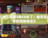 《幻想三國志4免CD補?。簳诚頍o拘無束的游戲體驗》