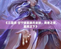 《三國殺·甘寧披星踏月皮膚，勇者之夜，星輝之下》