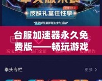 臺服加速器永久免費(fèi)版——暢玩游戲，體驗(yàn)極速網(wǎng)絡(luò)！