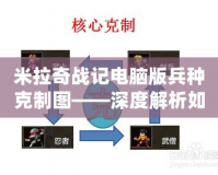 米拉奇戰(zhàn)記電腦版兵種克制圖——深度解析如何打破敵方防線，輕松制勝！