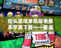 街頭籃球單機(jī)版老版本蘋果下載——重溫經(jīng)典，暢玩無憂