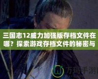 三國志12威力加強版存檔文件在哪？探索游戲存檔文件的秘密與管理技巧！