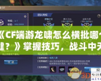 《CF端游龍嘯怎么橫批哪個(gè)鍵？》掌握技巧，戰(zhàn)斗中無敵的秘密武器！