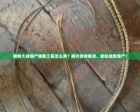 植物大戰(zhàn)僵尸輔助工具怎么用？提升游戲體驗(yàn)，輕松戰(zhàn)勝僵尸！