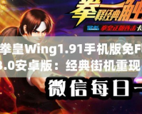 《拳皇Wing1.91手機(jī)版免FlashV3.0安卓版：經(jīng)典街機(jī)重現(xiàn)，暢享極致格斗體驗(yàn)》