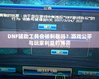DNF輔助工具會(huì)被制裁嗎？游戲公平與玩家利益的博弈