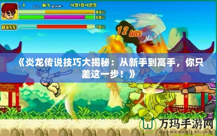 《炎龍傳說(shuō)技巧大揭秘：從新手到高手，你只差這一步！》