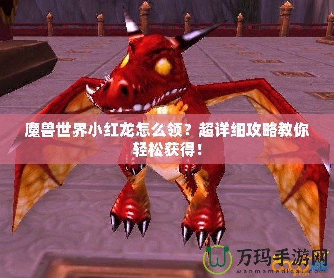 魔獸世界小紅龍?jiān)趺搭I(lǐng)？超詳細(xì)攻略教你輕松獲得！