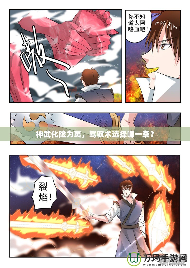 神武化險為夷，駕馭術(shù)選擇哪一條？
