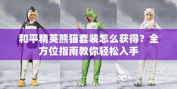 和平精英熊貓?zhí)籽b怎么獲得？全方位指南教你輕松入手