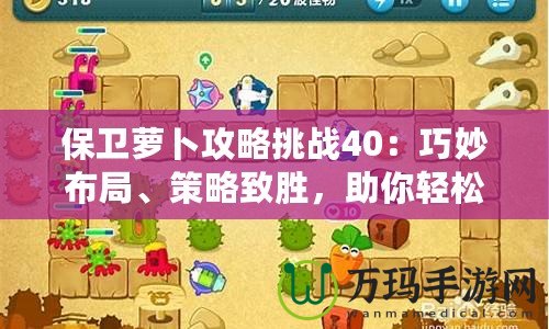 保衛(wèi)蘿卜攻略挑戰(zhàn)40：巧妙布局、策略致勝，助你輕松通關(guān)！