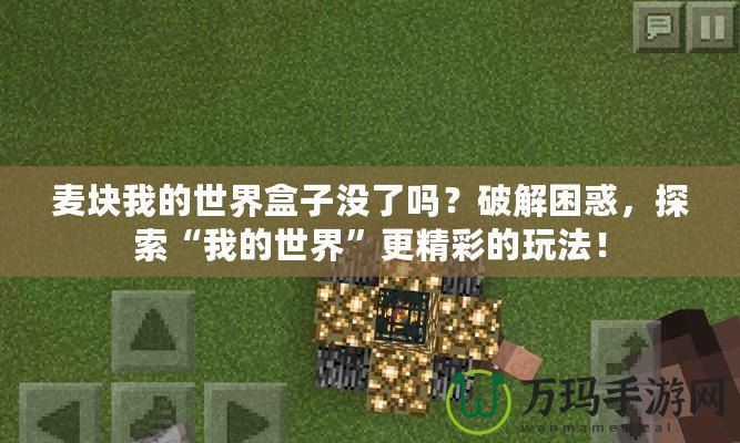麥塊我的世界盒子沒(méi)了嗎？破解困惑，探索“我的世界”更精彩的玩法！
