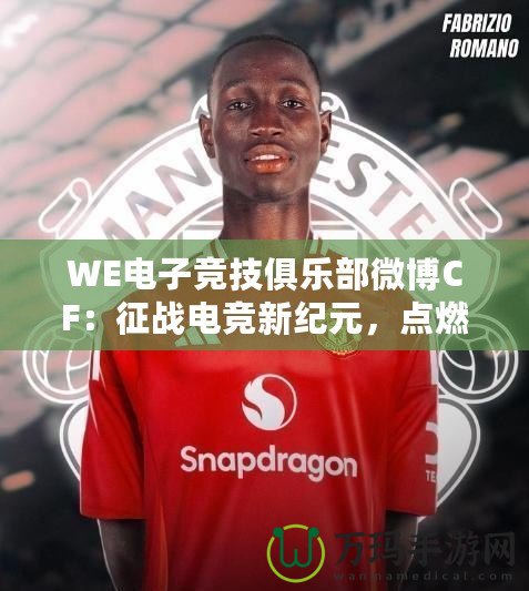 WE電子競(jìng)技俱樂部微博CF：征戰(zhàn)電競(jìng)新紀(jì)元，點(diǎn)燃全網(wǎng)熱血激情