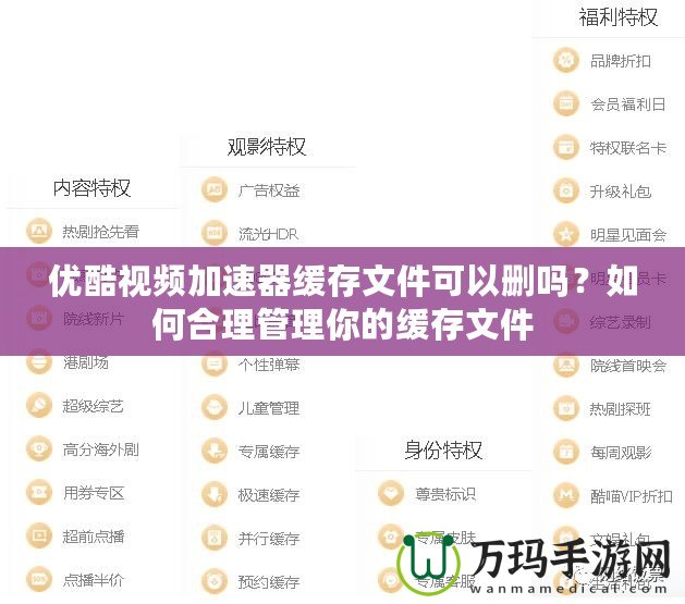 優(yōu)酷視頻加速器緩存文件可以刪嗎？如何合理管理你的緩存文件
