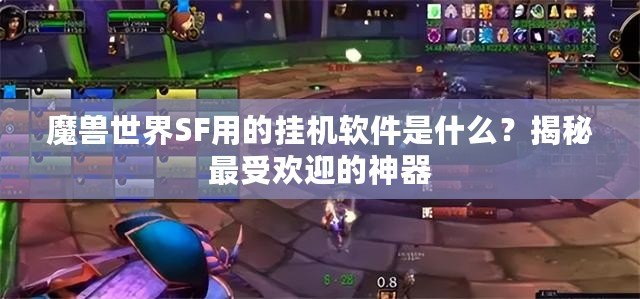 魔獸世界SF用的掛機軟件是什么？揭秘最受歡迎的神器